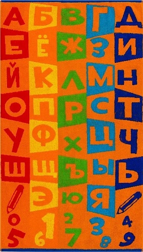 Детское махровое полотенце Alphabet